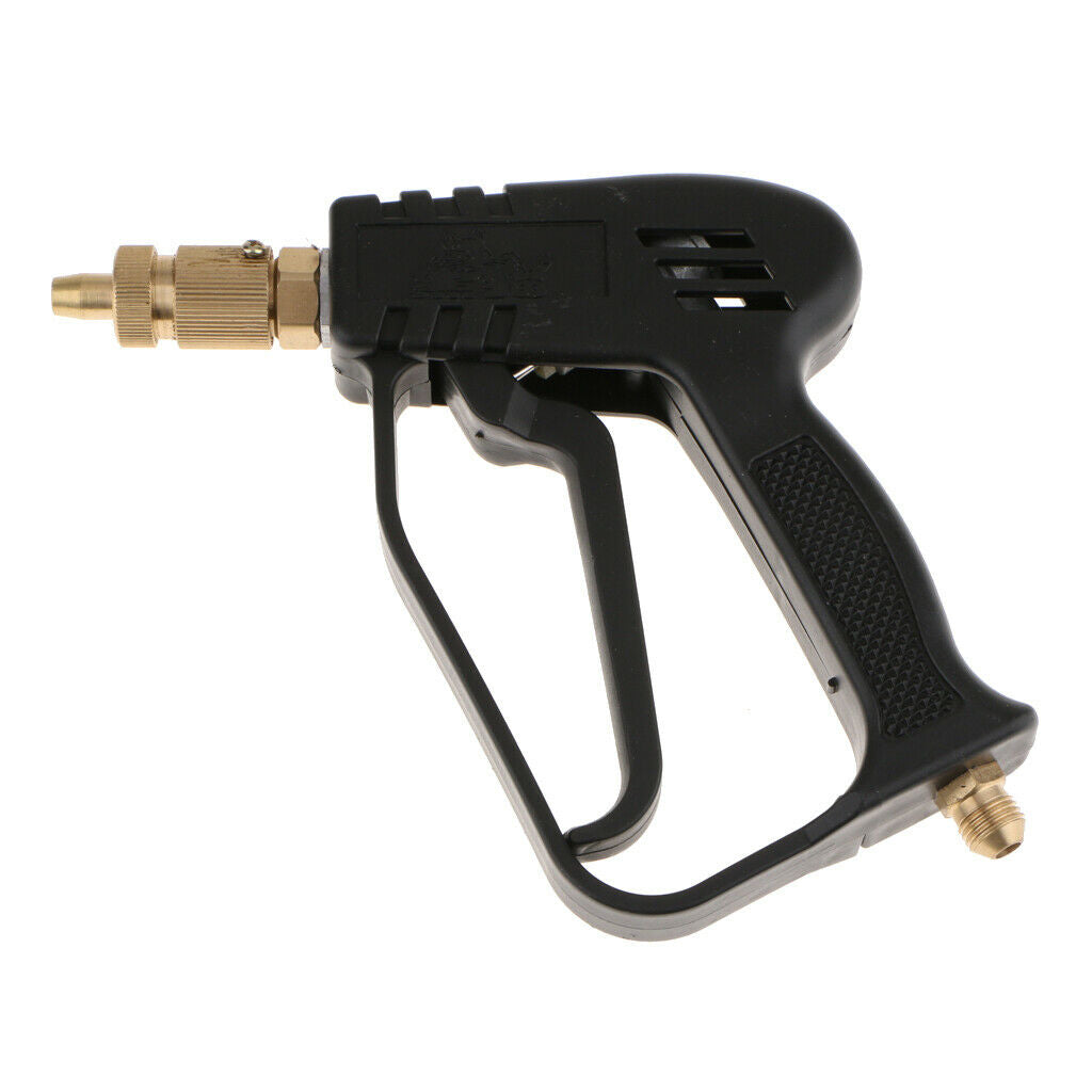 Black High Pressure Car Cleaner Gun Wash Sprayer Tool with 14mm Outer Thread