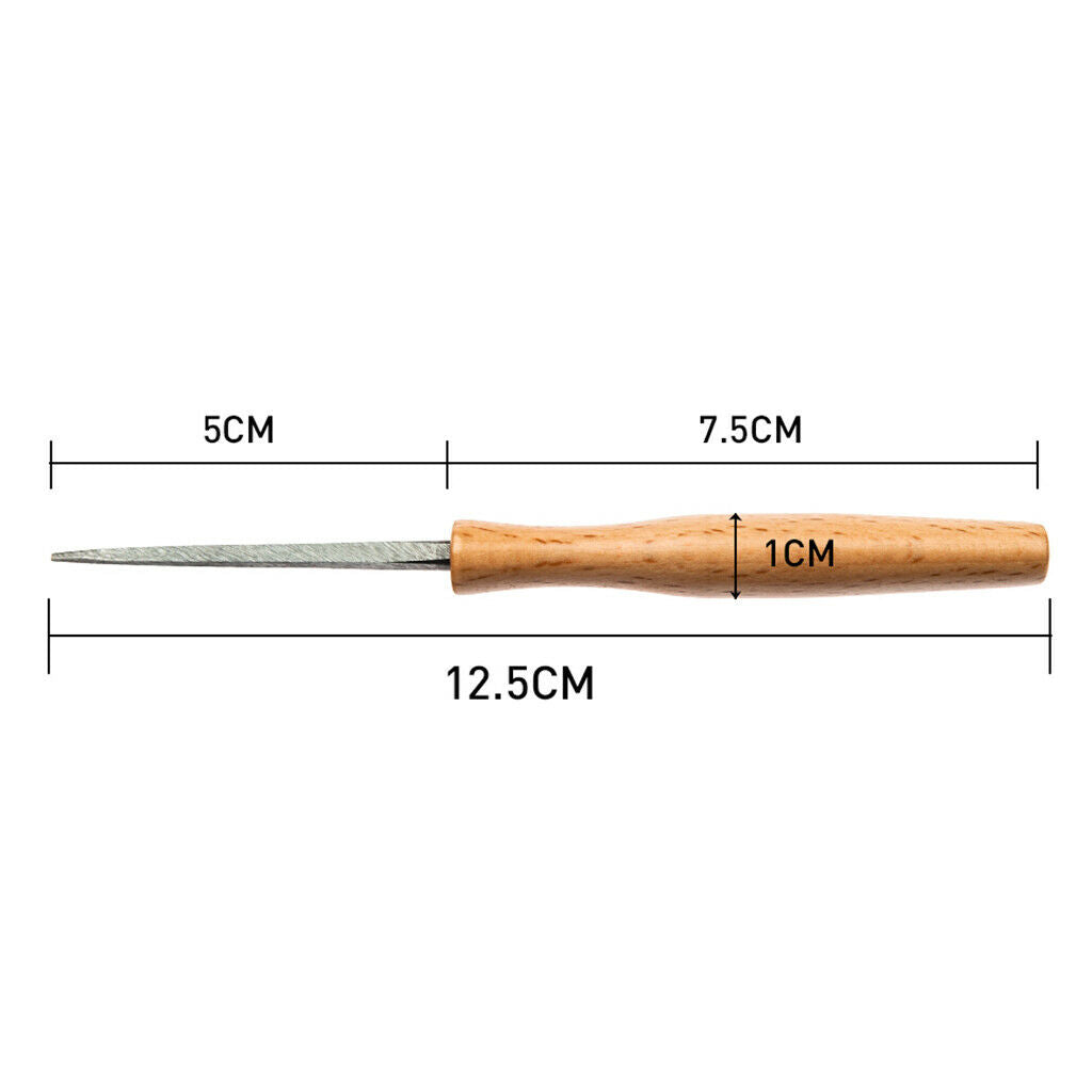 Durable Piano Tuning Tool Awl Piano Maintenance Tools Î¦1.2 Maple Handle