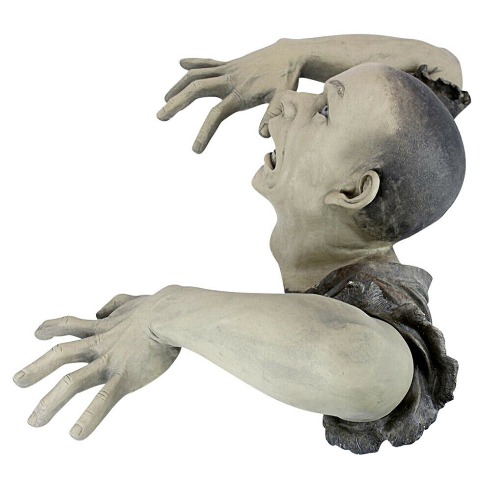 Garden Sculpture Decoration Zombie Of Montclaire Moors Garden Terror Sta Qx