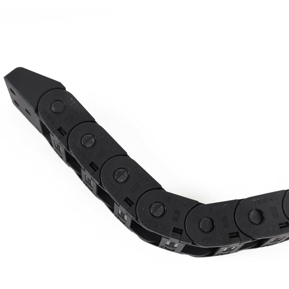 Black Opening Type Wire Chains  For Blurolls Voron Switchwire Cable Chains Set