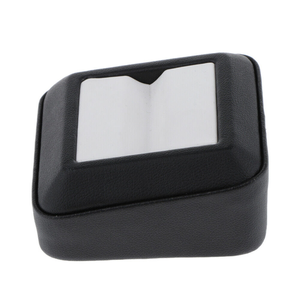 Portable Gem Genstones Display Box Case Rings Jewelry Holder Organizer 55mm