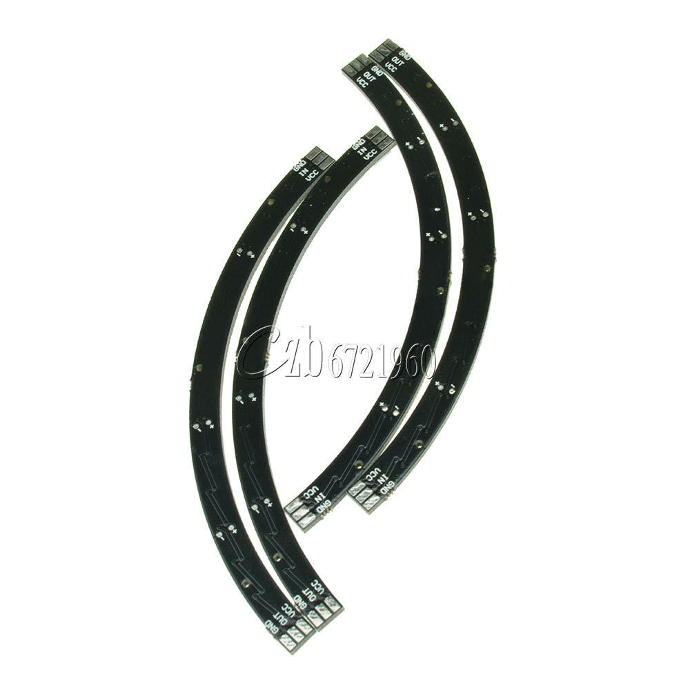 WS2812 5050 60 RGB LED Ring Wall Clock Ultra Bright Lamp Panel For Arduino