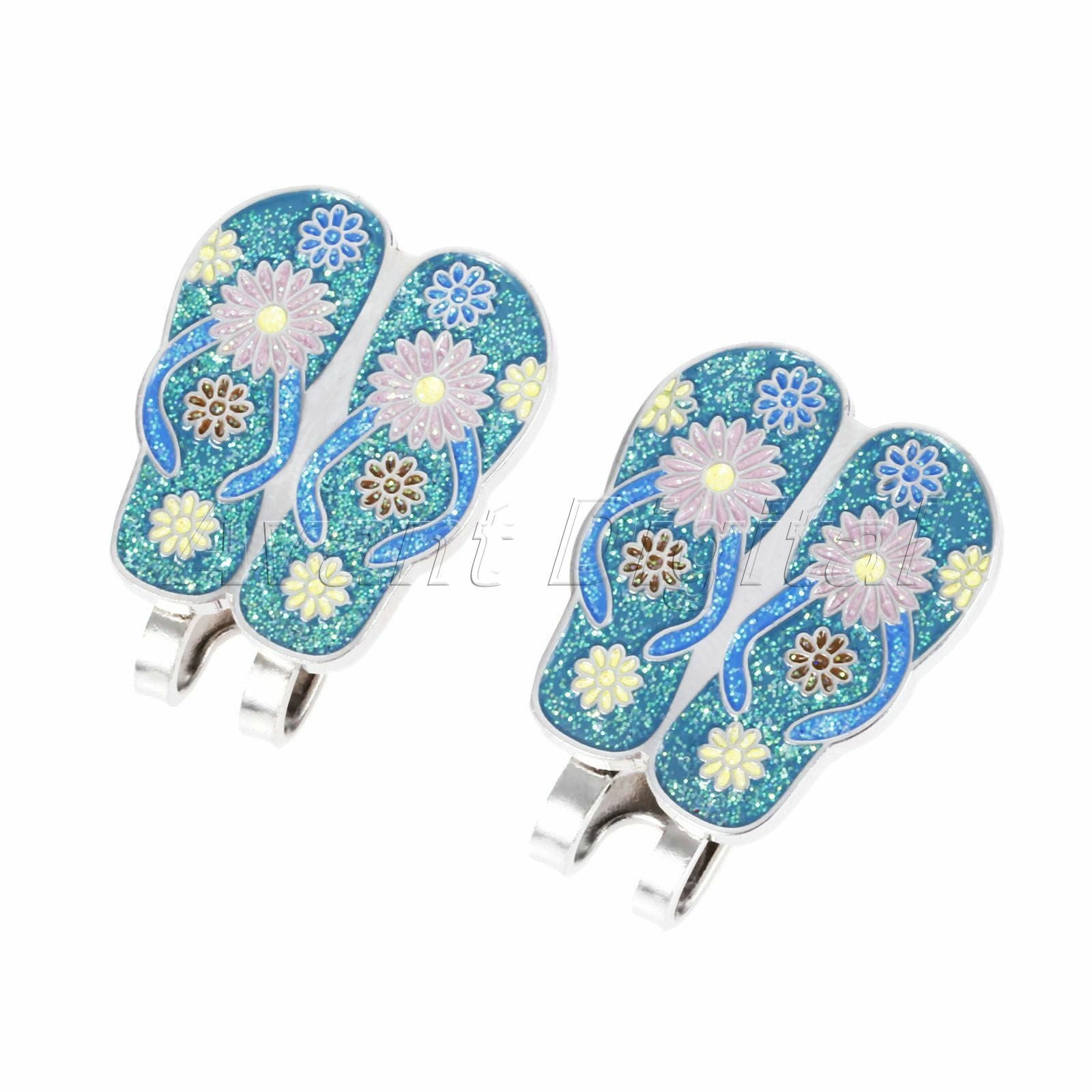 Professional Blue Callaway Stylish Golf Hat Clip & Ball Marker Golf Clip Marker