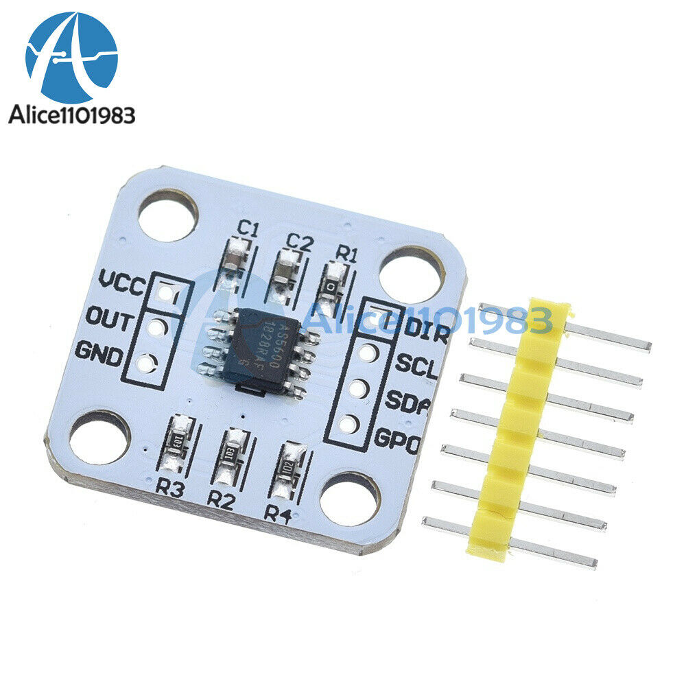 5PCS AS5600 Magnetic Encoder Magnetic Induction Angle Measurement Sensor Module