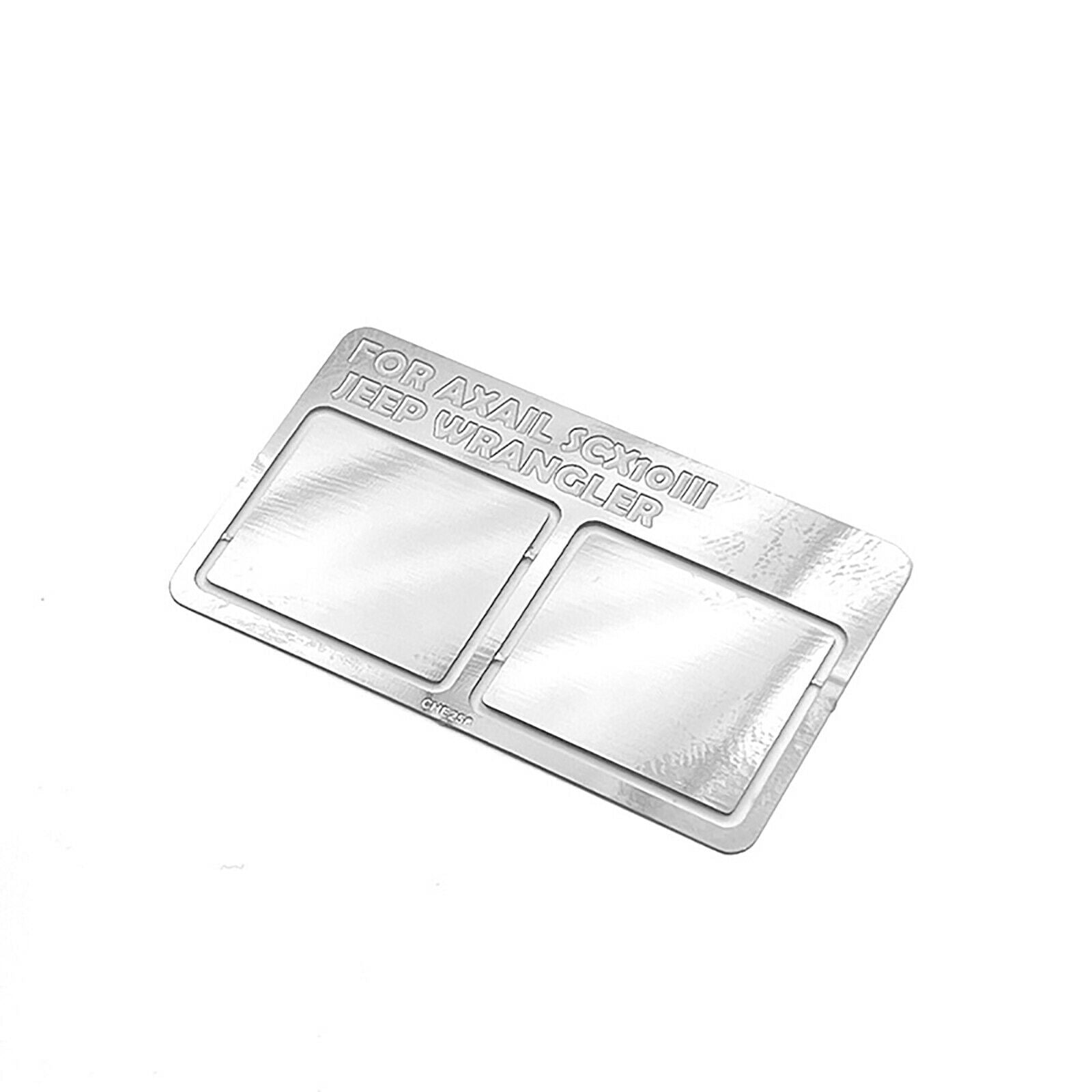 For RC Car AXIAL SCX10 III JEEP Wrangler Gladiator Rear View Lens Mirror Surface
