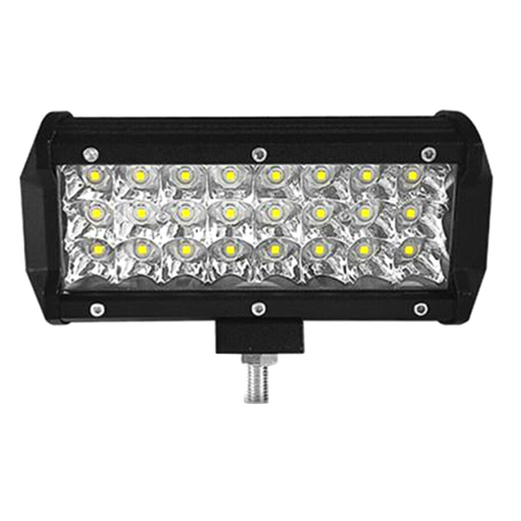 Car Tri Row 7inch 360W LED Work Light Bar Spot 4WD SUV Truck Driving Light