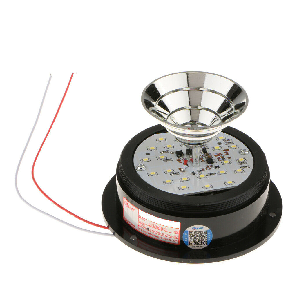 DC 24V LED Security Alarm Strobe Signal Warning Flashing Light Lamp Red