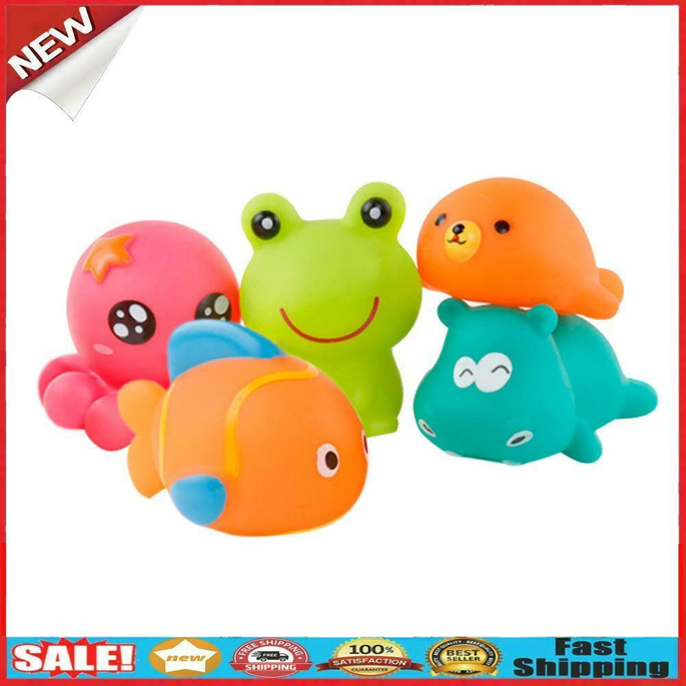 Baby Bath Toys Rubber Water Spraying Baby Toys Squirters Shower Toys @