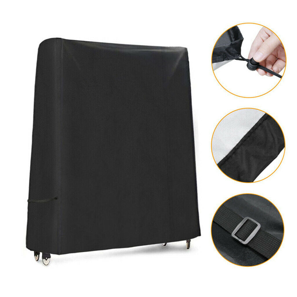Tennis Table Cover WindProof Waterproof Sunscreen Pings Pong Table Furniture