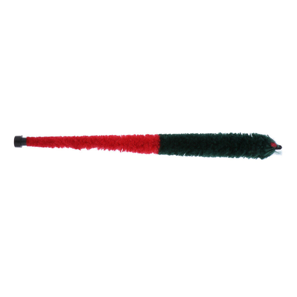 Saxophone cleaning brush soprano saxophone accessory protection Sax Red & Green