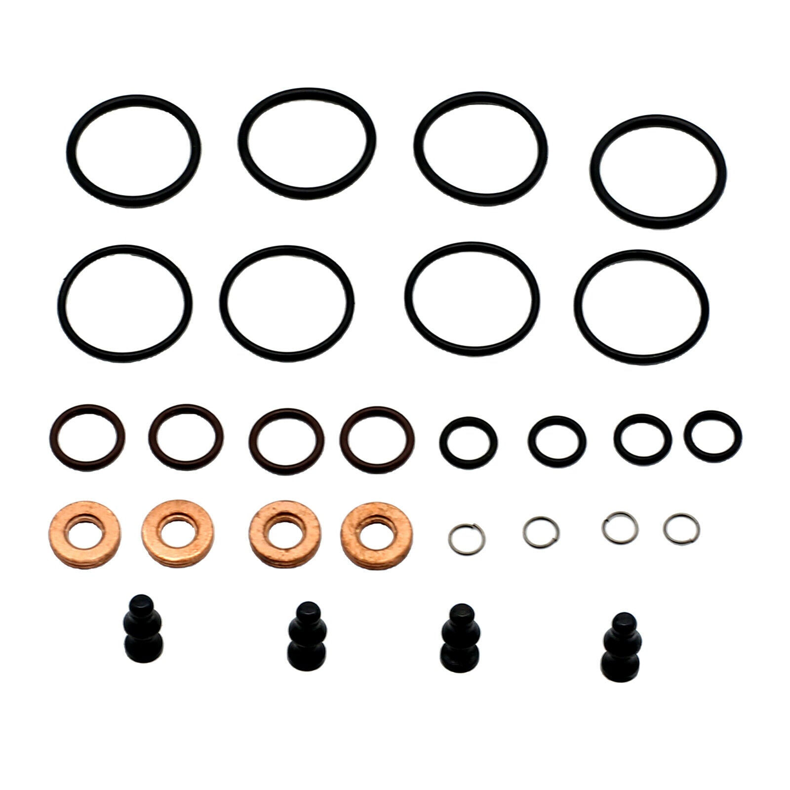 High Pressure Fuel Pump Seal Sealing Orings Repair Kit Full Set for Bosch