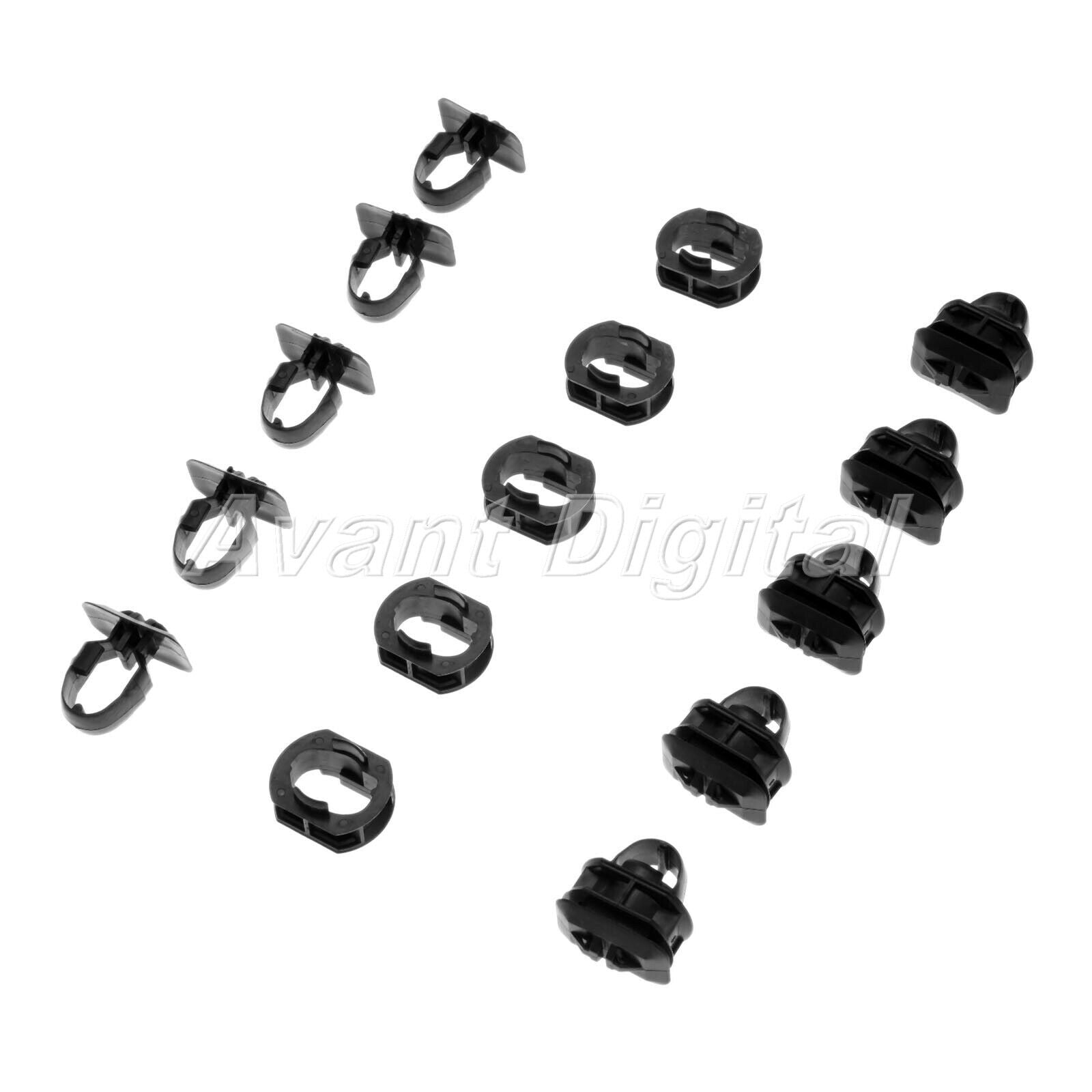 10set Side skrit trim plastic Clips Fastener Fit for Mercedes Benz C/E/CLK class