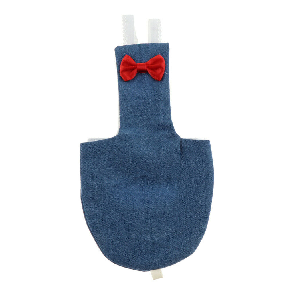 2 Pcs Parrot Diaper Washable  for Small to Large Birds Denim