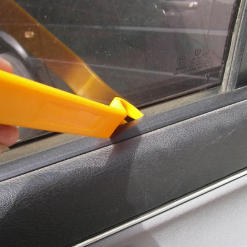 4X Car Door Plastic Trim Panel Clip Dash Radio Removal Pry Tools Kit Plastic