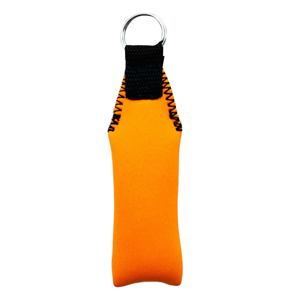 2pcs New Rectangle Neoprene Floating Keyring for Boating Yachting Kayaking