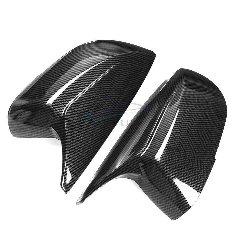 2 × L&R Direct Add-On M-Style Rear View Mirror Cap Cover For Infiniti QX30 14-21