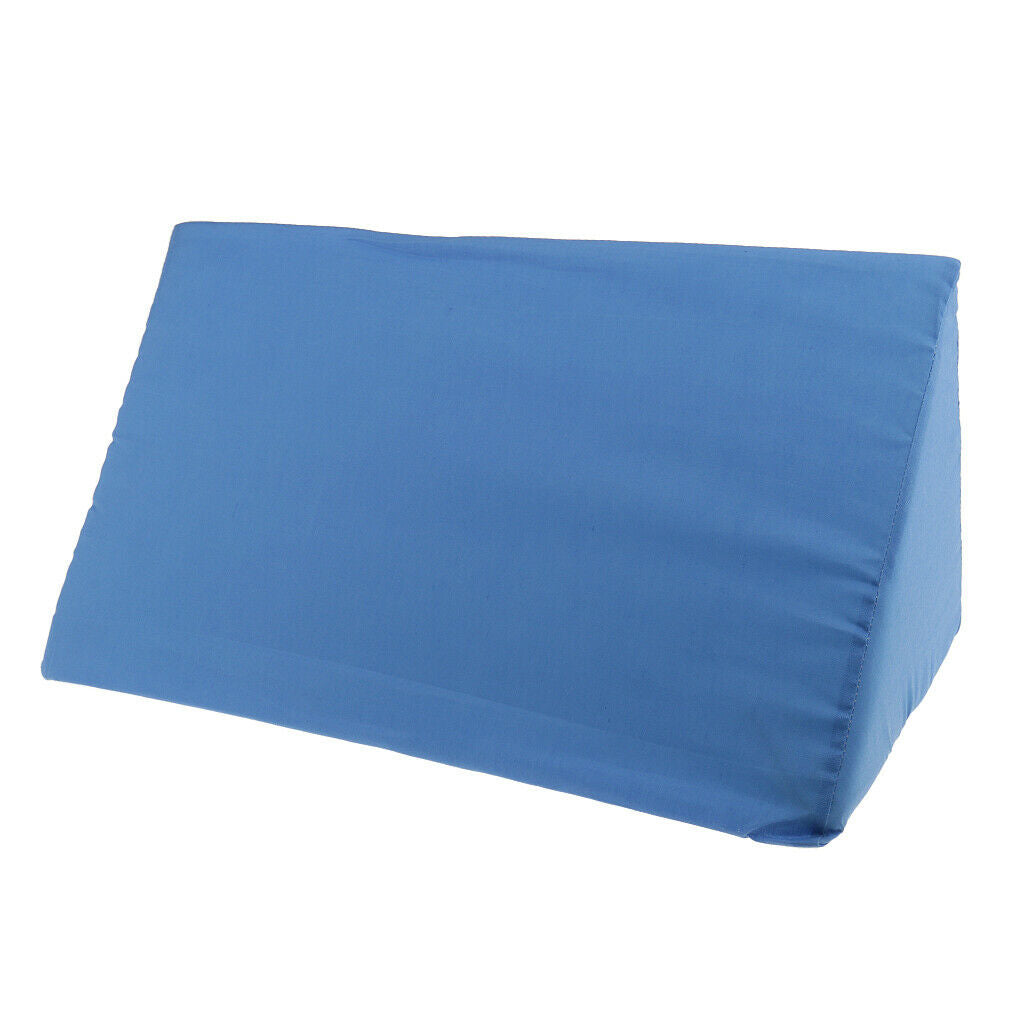 2 Pieces Soft Foam Bed Wedge Pillow Elevation Cushion for Side-sleeping
