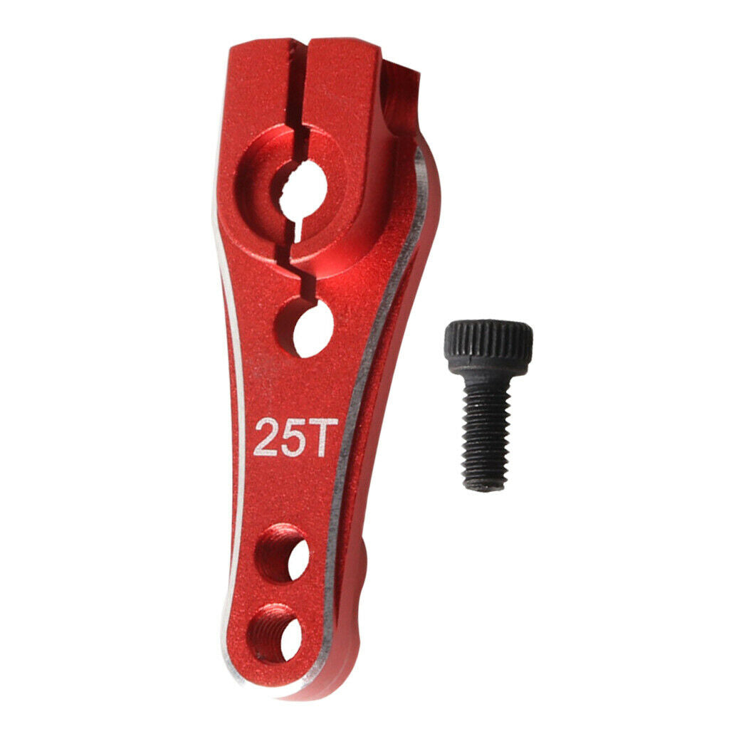 Upgrade Alloy 25T Steering Servo Arm Horn 2Pcs for s 4 1:10 RC Toys