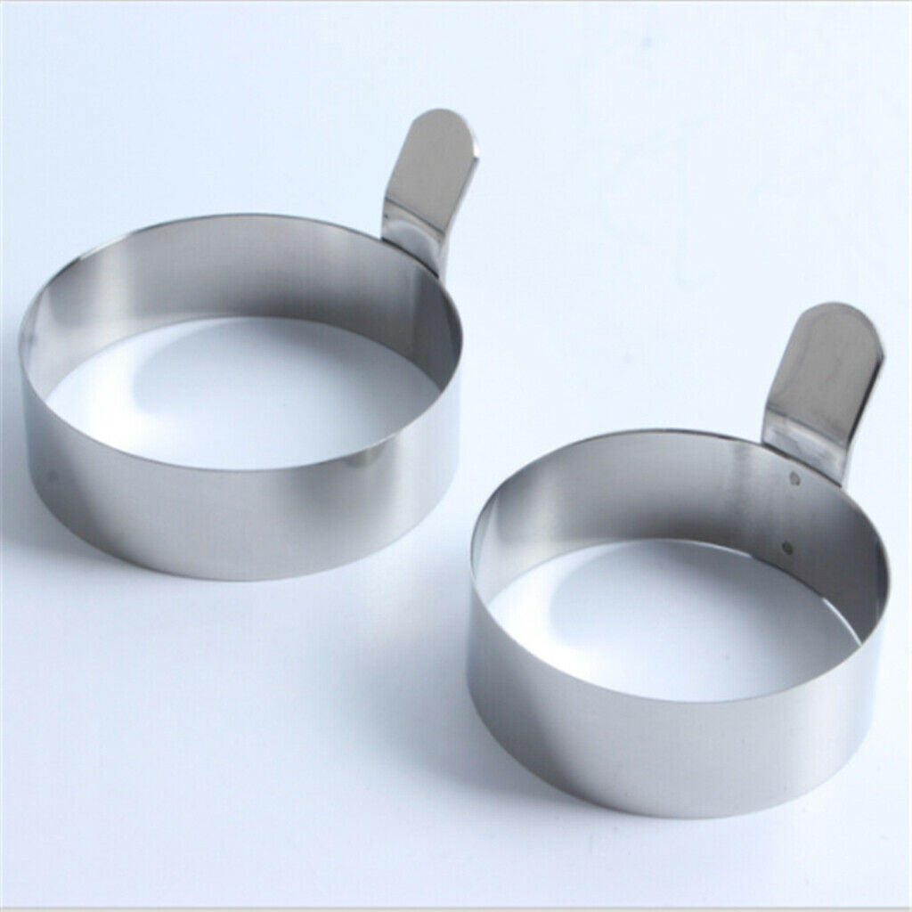Egg  Mold Cooking Utensil Round Egg Mold Egg Rings Non Stick Baking