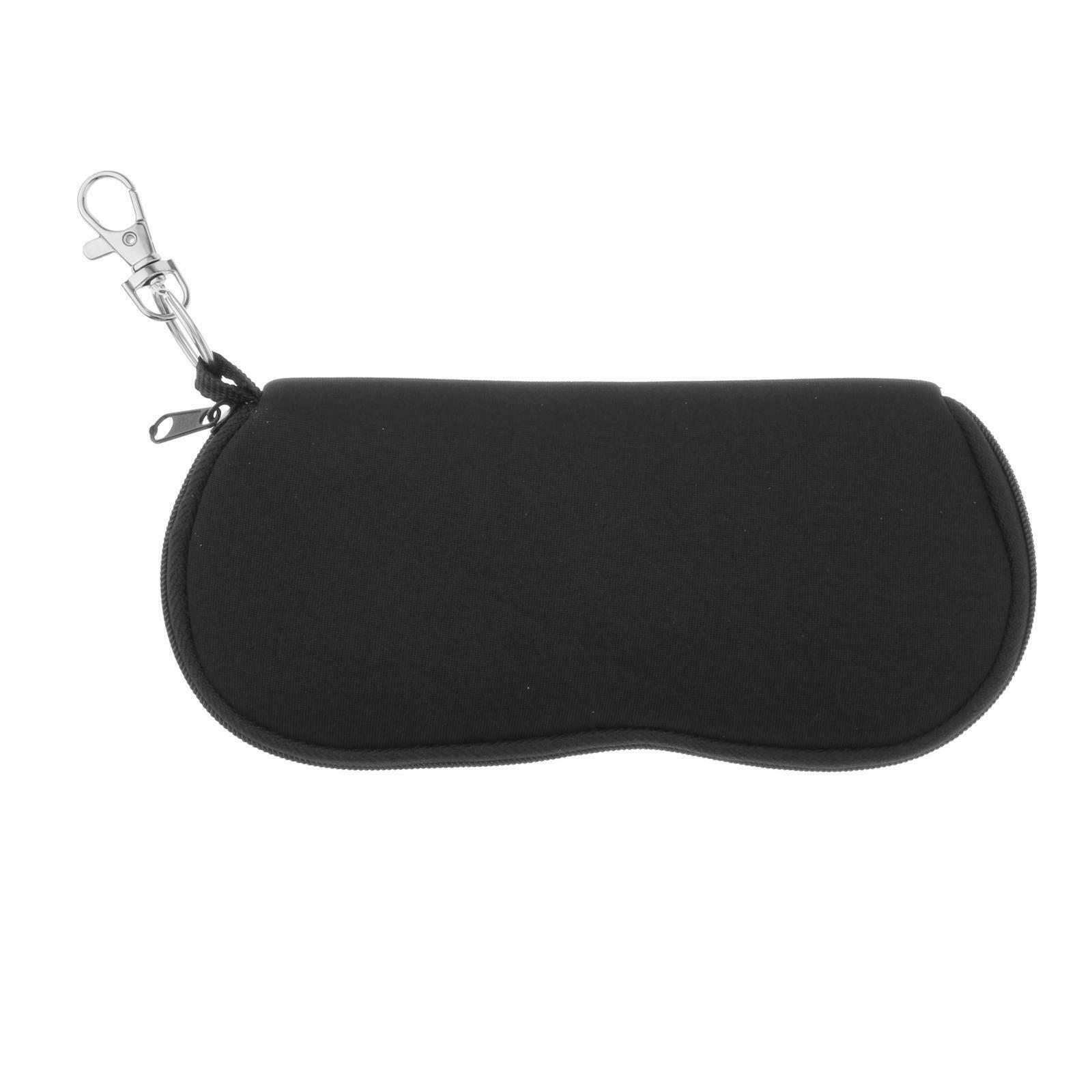 Portable Sunglasses Case Box Zipper Eye Glasses Carry Pouch Eyewear Storage