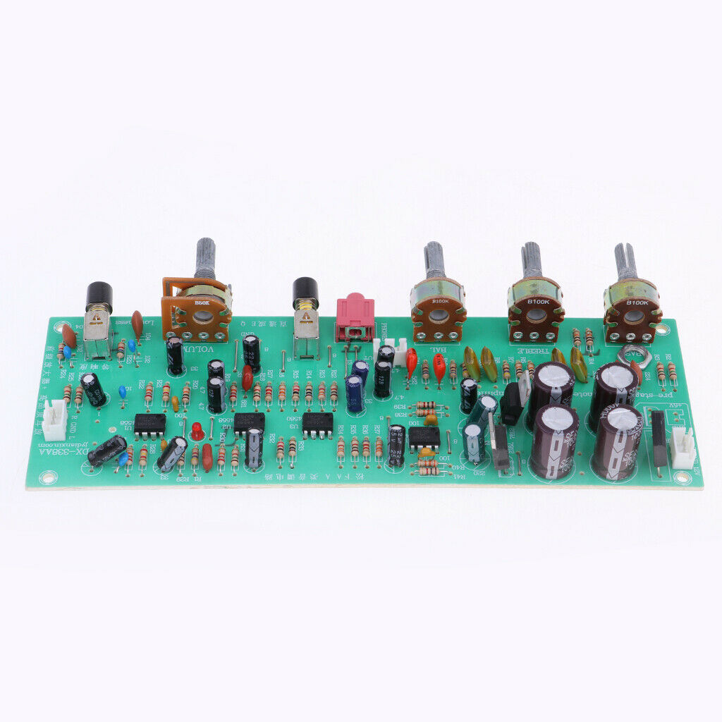 Dx338a Preamp Sound Bass Treble Volume Control Preamp Board