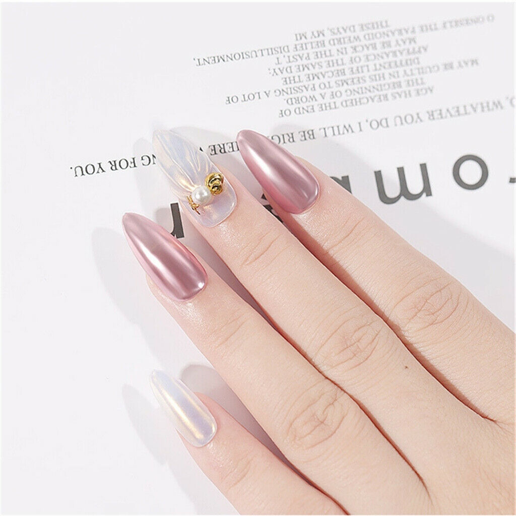 6 Colors Nail Art Glitters Powder Shiny Manicure Sequins Flakes Paillette 03