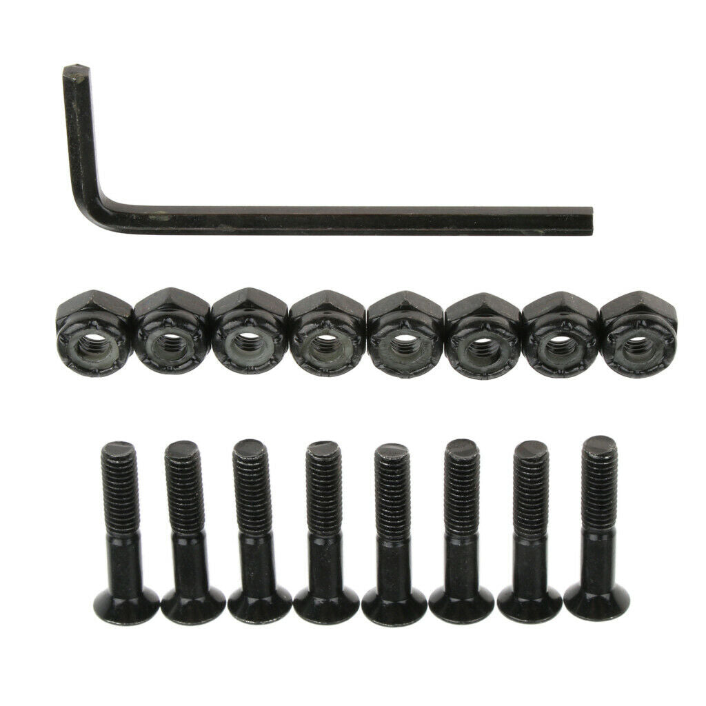 Longboard Skateboards Cruiser Hardware Screws Bolts with Hex Tool Style 1