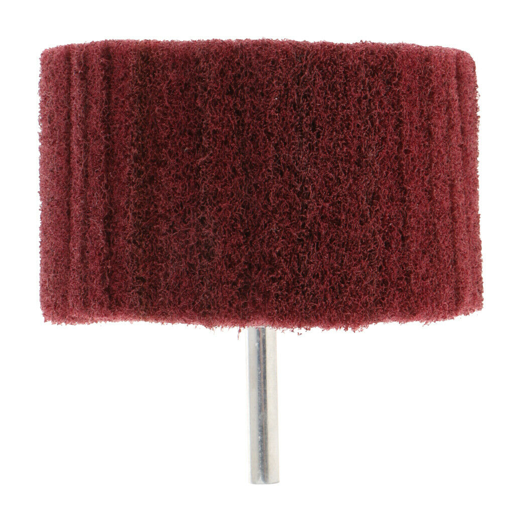 50x80mm Nylon Fiber Abrasive Polishing Buffing Fiber Flap Sanding Disc Red