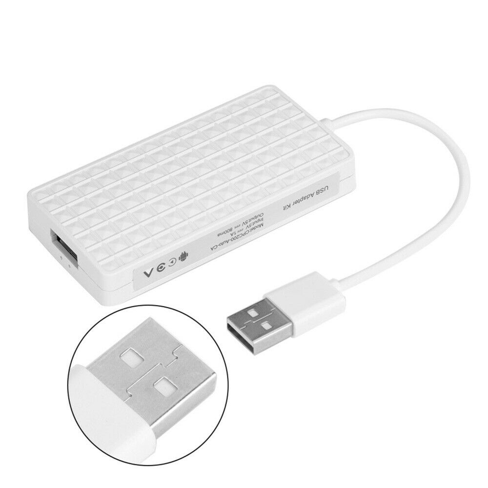 USB Dongle Adapter Carplay Navigation to Car Screen for Android for IOSWhite new