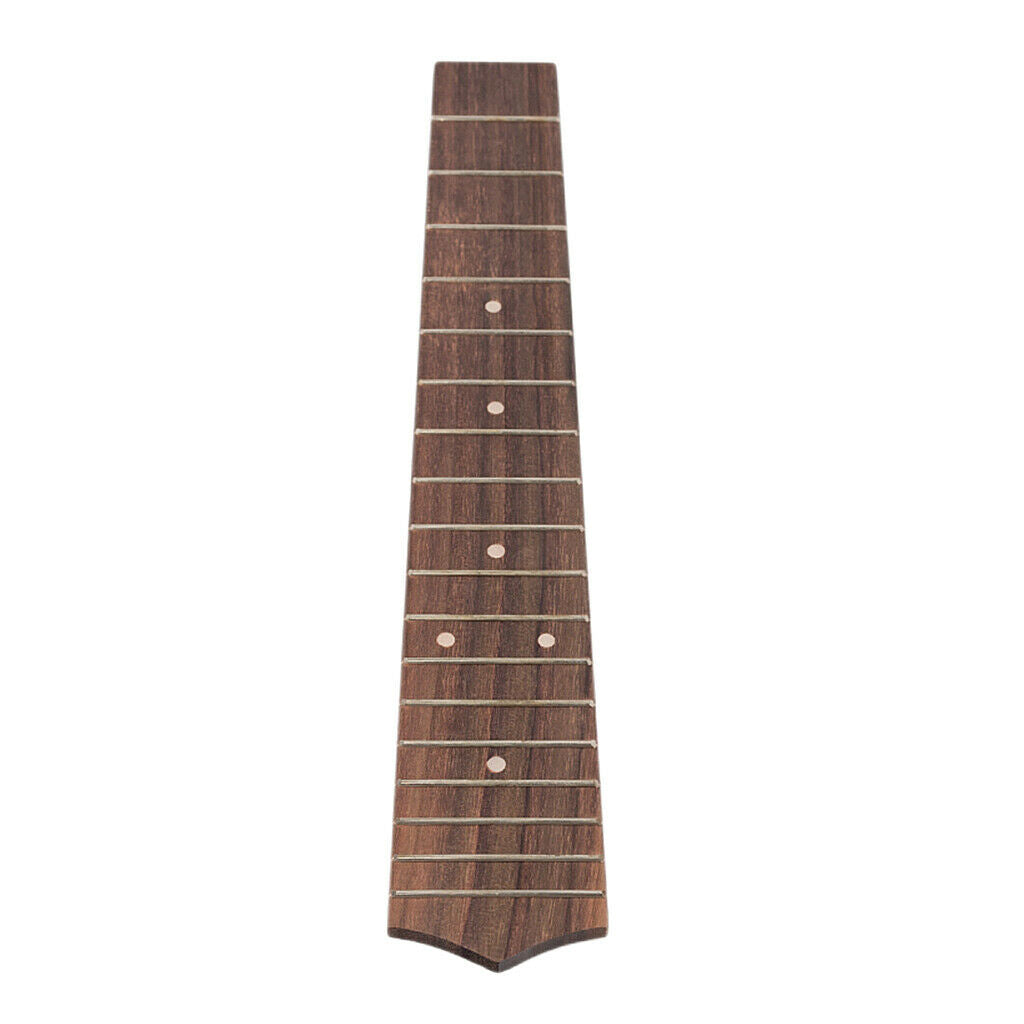 18 Fret Fretboard Guitar Fingerboard 26'' Ukulele Uke Parts with Dots