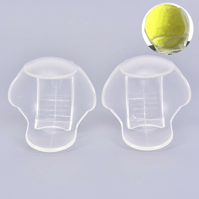 1PC Professional Tennis Ball Clips & Holders Transparent Tennis Ball Acce.l8