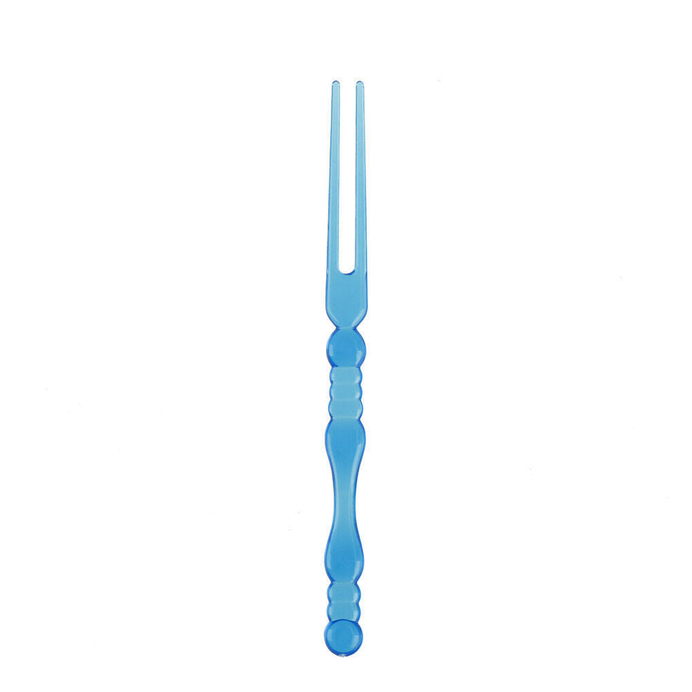 100Pcs Disposable Plastic Fruit Cake Dessert Fork Picks Party Tableware De_DD