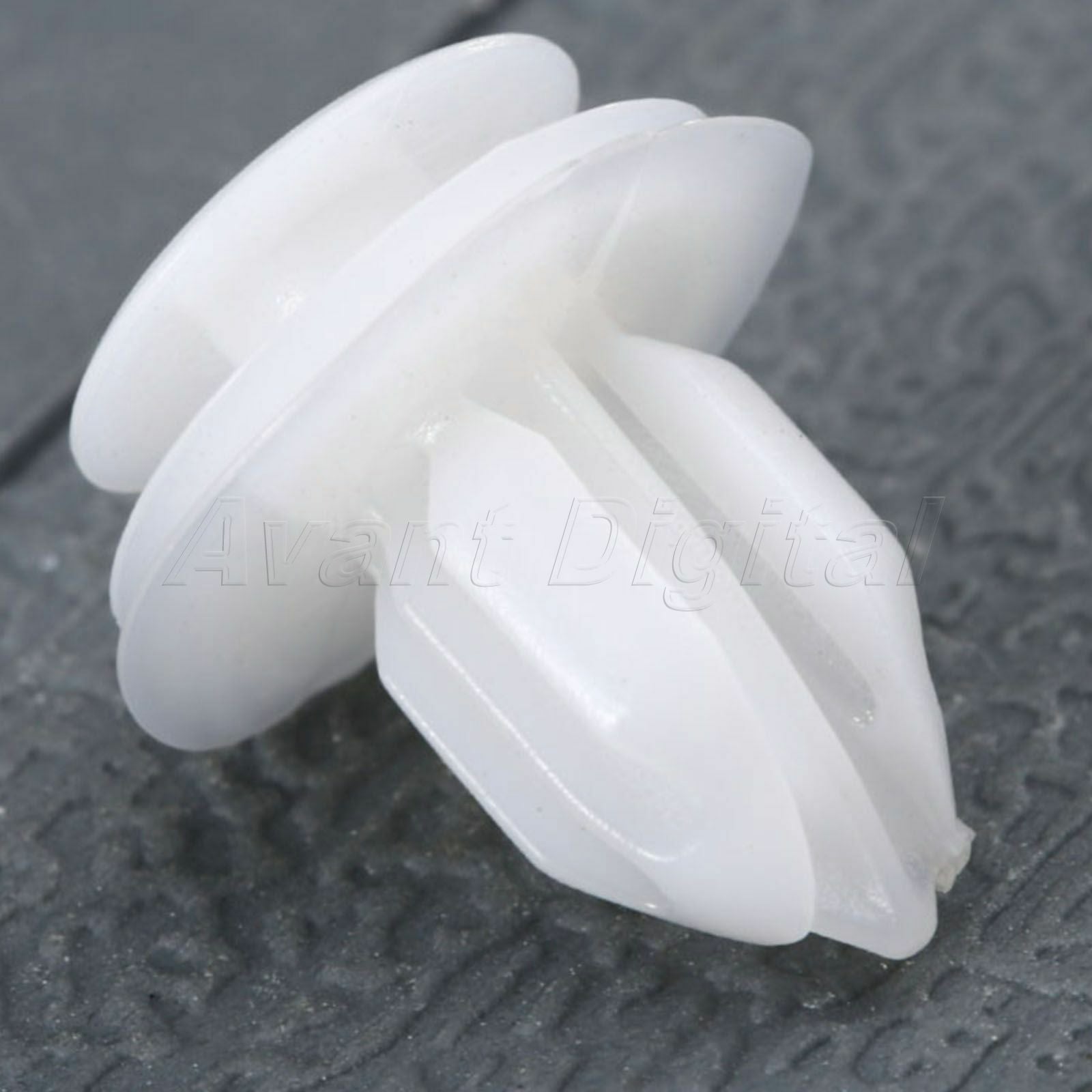 50 Body Side Trim Panel Retainer Moulding Clip For Suzuki For Mitsubishi White