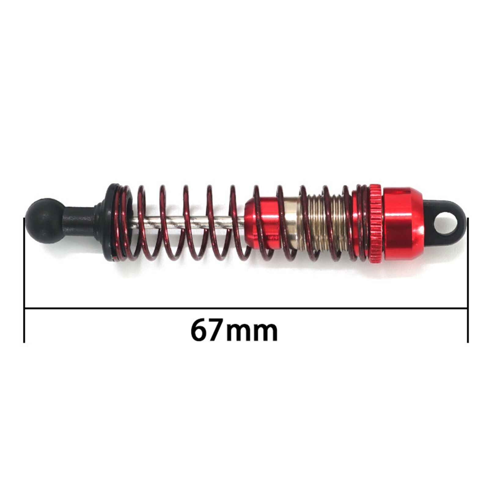 4x RC Metal 55-67mm Shock Absorber Spring for SG1604 UD1602 RC Car Parts