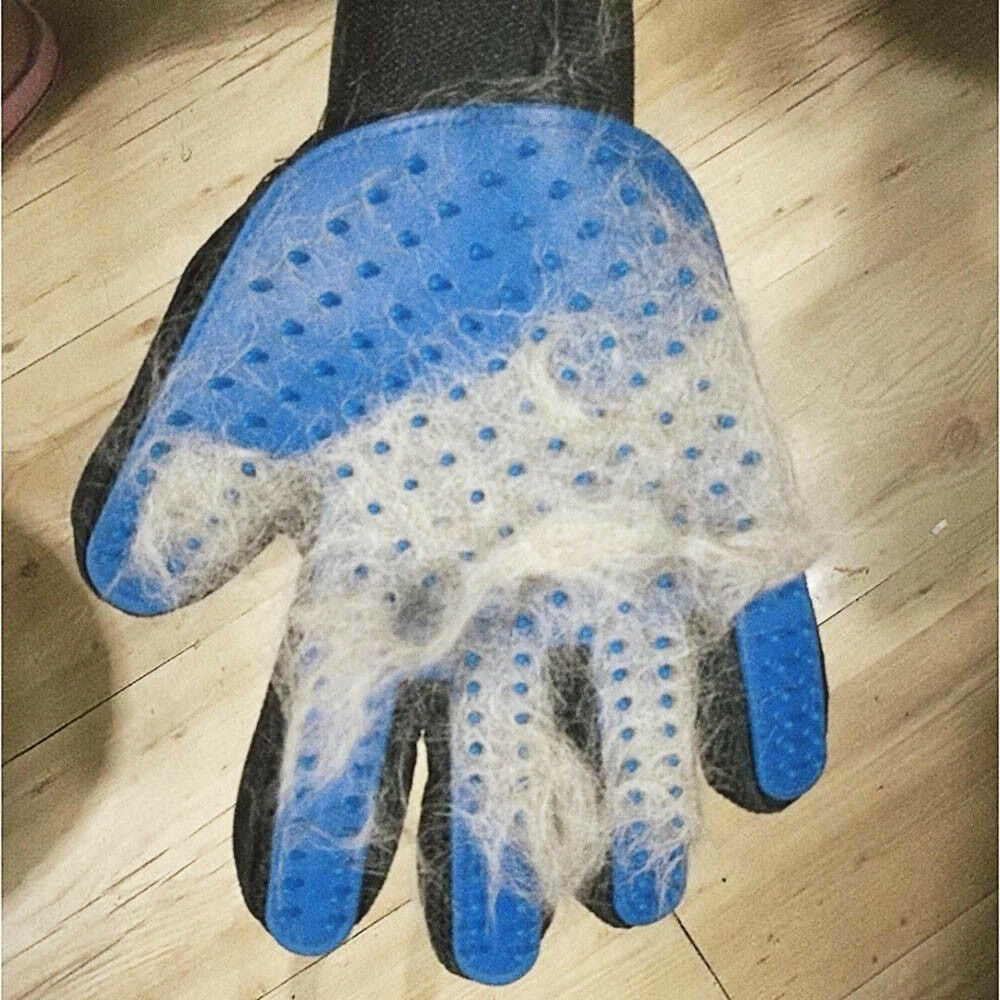 Pet Cats and Dogs Cleaning Magic Gloves Brush Massage Beauty Grooming Wash Tool