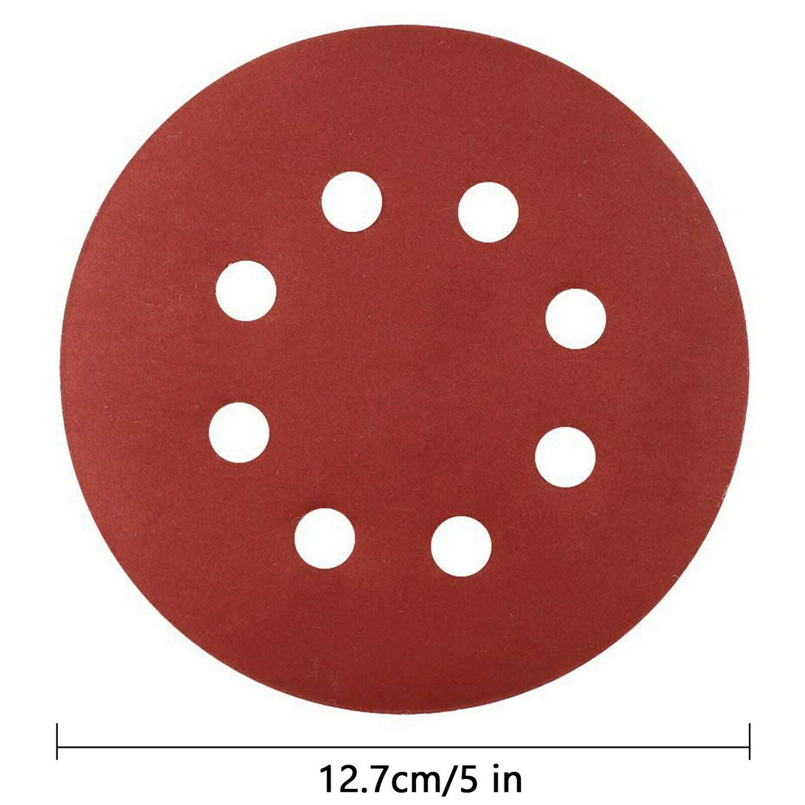 60-240 Grit 50 Mixed Grit Sanding Discs for Orbital Sander 125mm / 5inch BS5