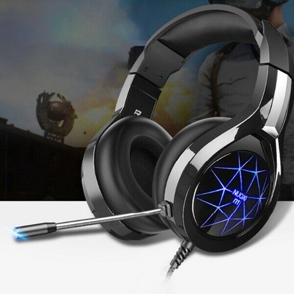 N1 Headset Desktop Gaming Game Student Audio Wired Microphone Computer HeadsS7L8