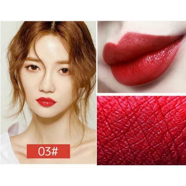 Long Lasting Matte Lipstick Makeup Cosmetics Moisturizing LipStick Retro Red