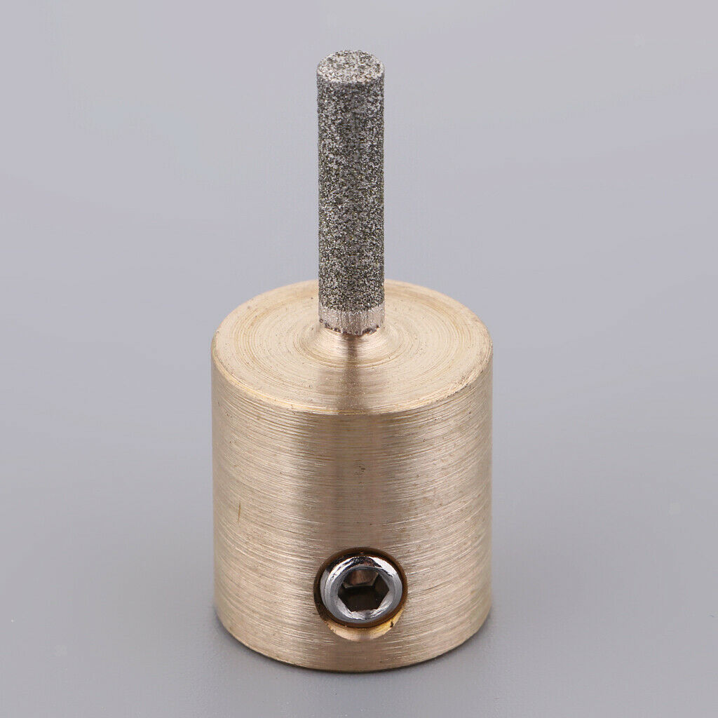 2x Metal Stained Glass Grinder Head Diamond Grinding Wheel for All Grinder