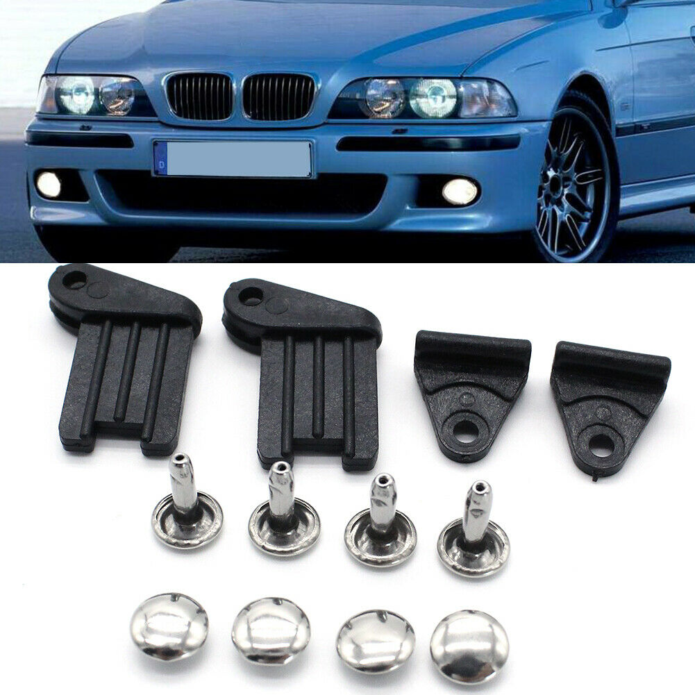 2 Sets Rear Sunshade Repair Kit for BMWs E38 E39 E46 E60 E65 E66 5 Series M5