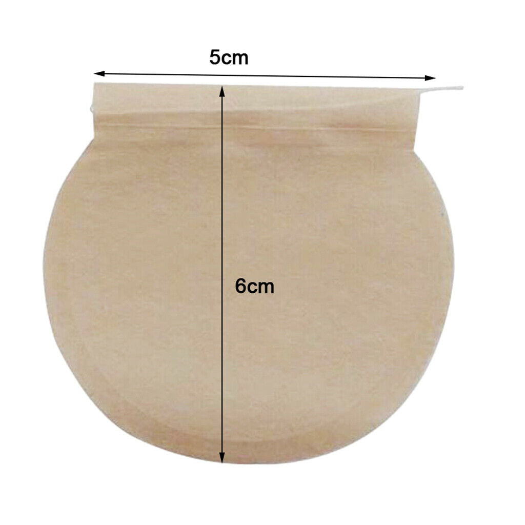 400Pcs Tea Strainer Bags Coffee/Tea/Herb Brew Bags Loose Leaf Infuser Drawstring