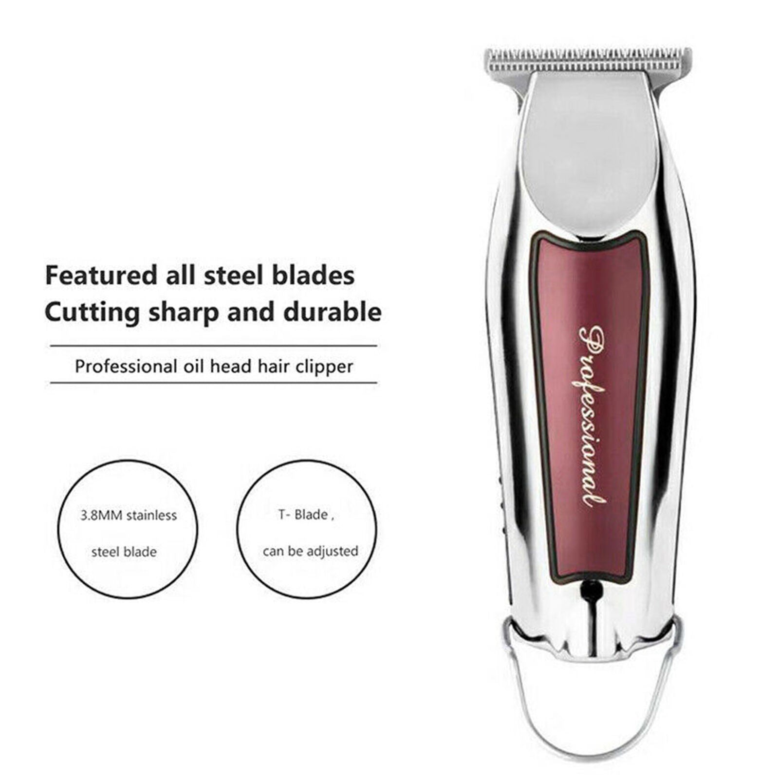 Rechargeable Hair Clipper Trimmer for Men Shaver Electric Cutter Haircut Machine