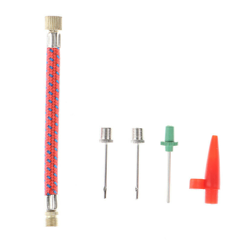 1Set Inflating Needle Kits Sports Ball Basketball Bike Tire Tube Air Pump.l8