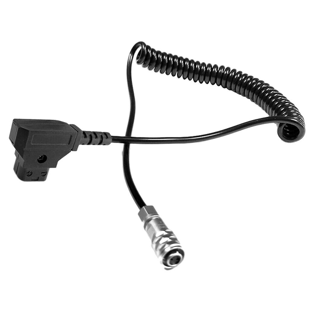 Male D-tap to Weipu SF610 2Pin Plug Power Adapter Cable for BMPCC 4K Camera