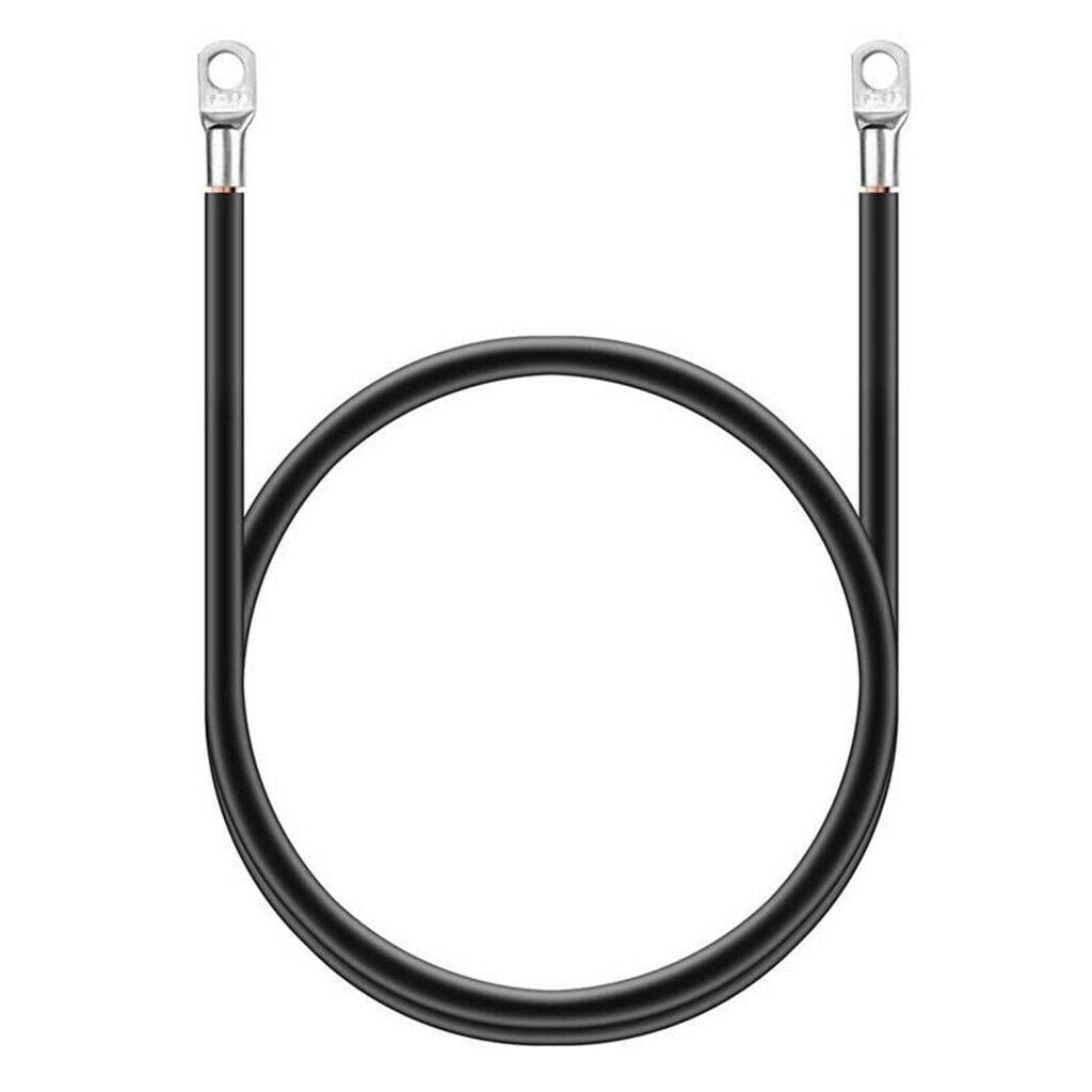 Copper Battery Ground Cable Terminal Kit Replacement 5 Gauge for RV Car Boat