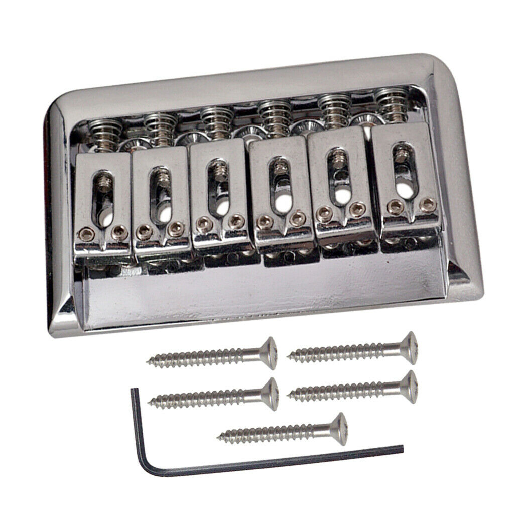76.5mm Hardness Saddle Fixed Bridge with Key for Guitar