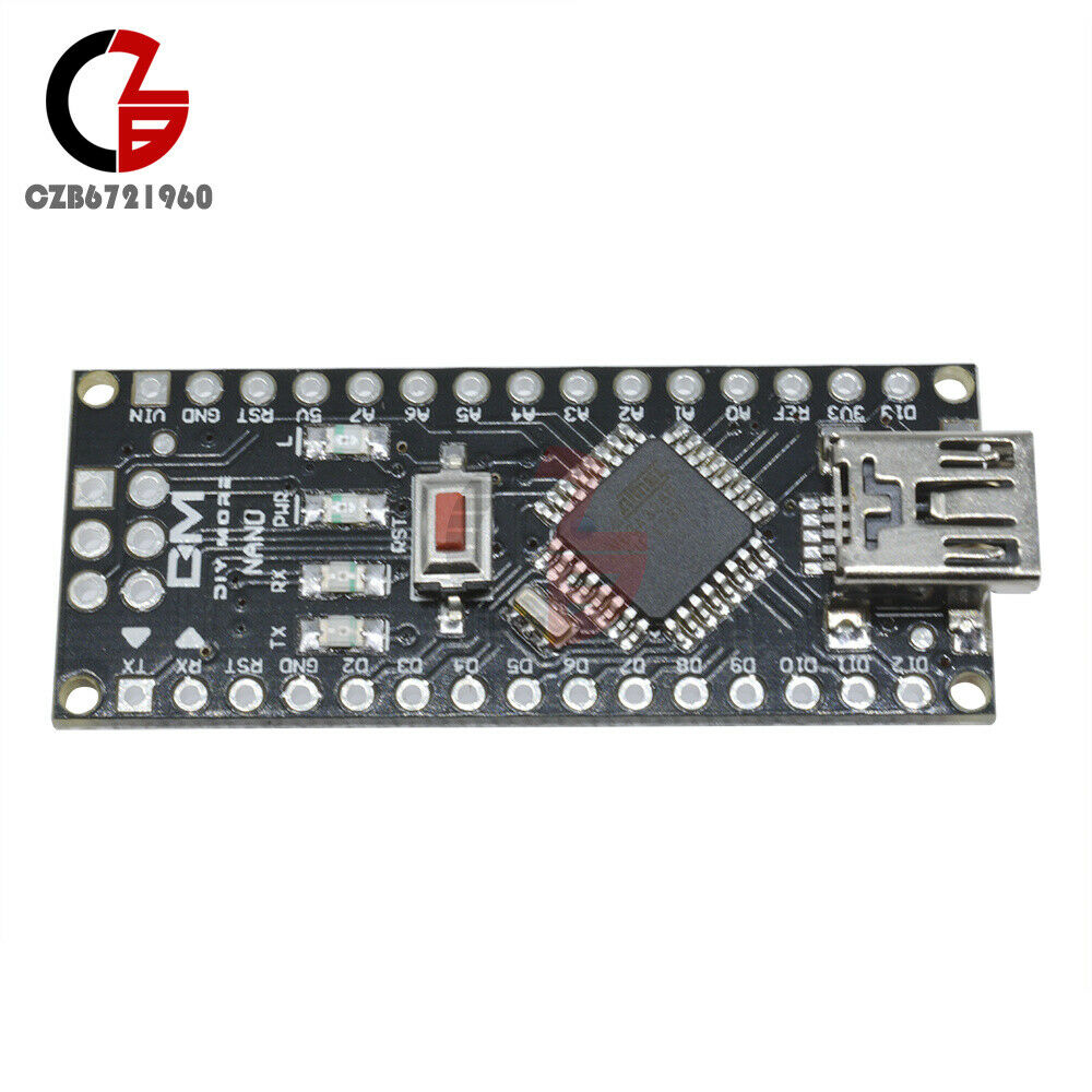 5PCS Nano V4.0 V3.0 Mega328 5V 16M Mini USB Microcontroller Board PL2303 Arduino