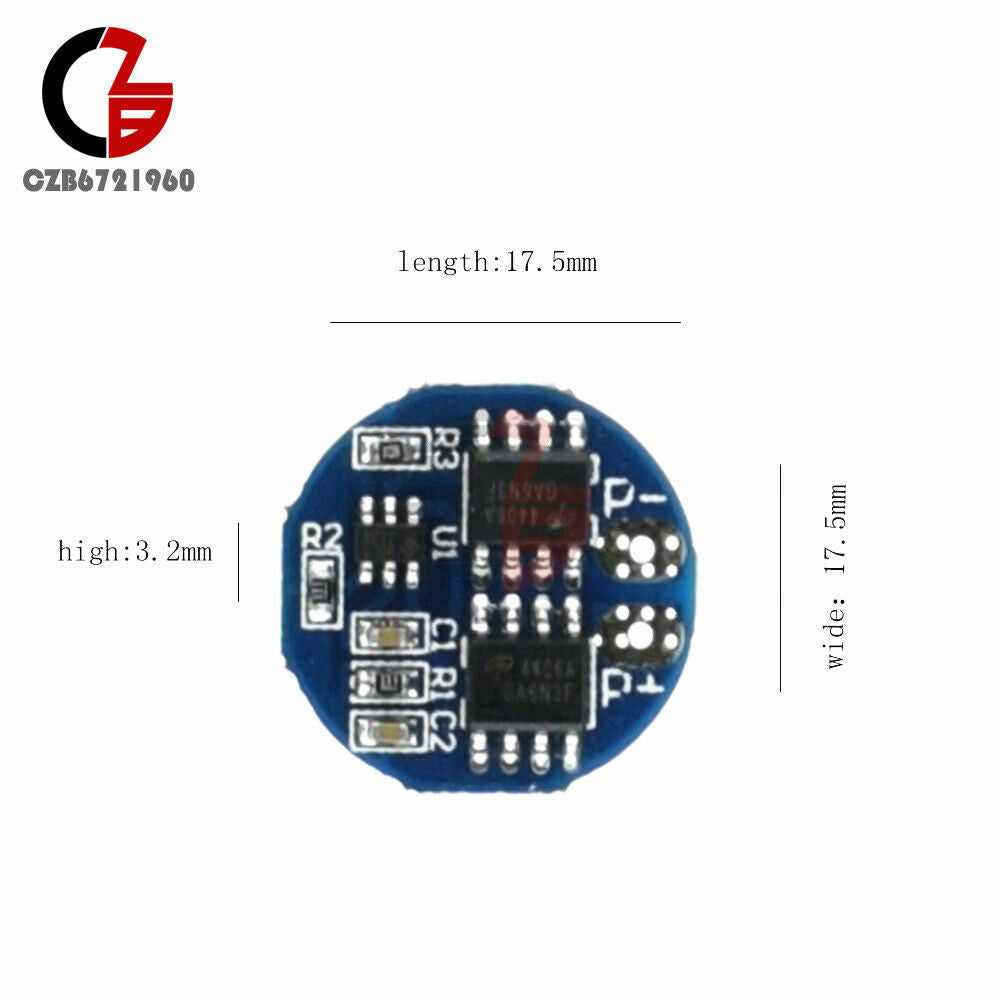 10PCS 2S 5A 18650 Li-ion Lithium Battery Charge Protection Board BMS 7.4V 8.4V
