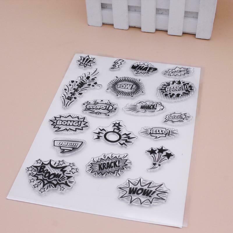 Wow Silicone Clear Seal Stamp DIY Scrapbooking Embossing Photo Album Decorative