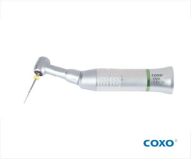Dental Coxo endo handpiece contra angle 10:1 reduction push button engine files
